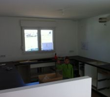 Cuisine en cours de montage