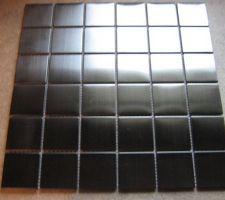 CUISINE - Mosa&iuml;que inox noir