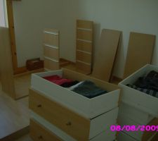 Déménagement chambre n°1