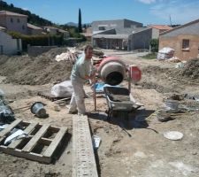 Chape béton léger (vermiculite)