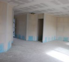 Voila enduits et ponçage fini !!