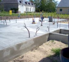 Coulage de la dalle