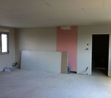 Finition du placo