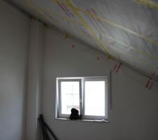 Isolation du toit - Chambre Parents