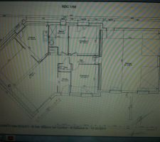 Plans int. de la maison RDC