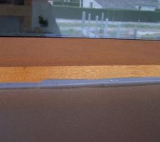 Joints des châssis fixes.