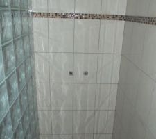 Douche &agrave; l'italienne termin&eacute;e