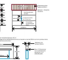 Bonjour 
j'ai besoin de conseille de professionnelle,j'envisage de couper mon mur porteur au rez-de-chausser pour ouvrir la cuisine au salon,j'ai mis avec se message un sh&eacute;ma pour mieux m'expliquer !
 j'ai fais venir un ma&ccedil;on et ma dit de mettre deux i.P.N boulonner cote &agrave; cote de 2500mm de LONGEUR par 98mm de largeur et 200mm de hauteur
 le mur porteur est en parpaing de 200mm d'&eacute;paisseur,il d&eacute;marre du sous-sol jusqu'a la toiture (comme sur mon sh&eacute;ma) il fait 3700 mm DE LONG .
 
-Ma question est : est-se que deux i.P.N de 200mm boulonner l'un a coter de l'autre suffisent a soutenir le premi&eacute;re etage plus les comble et la toiture ?
 
-Et combien de poid bien r&eacute;partie peuvent suporter ses i.P.N ?? 




LA partie du mur porteur(en violet) a couper est au rez-de-chausser,2000X2000mm avec l'i.P.N en gris ...
 -charpente toiture en bois,tuile ordinaire. 
-la dale au sol sont en parpaing et juste au dessus du mur porteur entre deux etage il y a un ipn de 240mm deja existant d'apres les plans de construstion...-
 -les murs exterieur sont en mache ferCOMMENT CALCULER LA CHARGE DESCENDANTE POUR SELECTIONNER LE BON I.P.N ???
 
Cordialement ,le.BRICOLO