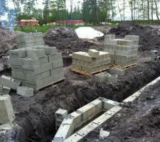 D&eacute;but du vide sanitaire 7 rangs