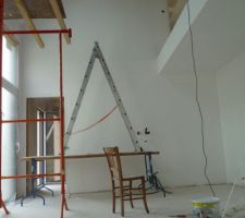 2 couches sous-couches sp&eacute;ciale placo sur mur