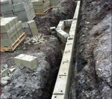 Facade de la maison avec le porche