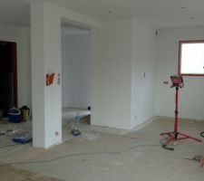 2 couches sous-couches sp&eacute;ciale placo sur mur