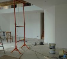 2 couches sous-couches sp&eacute;ciale placo sur mur