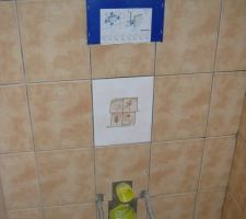 Emplacement du 2&egrave;me wc dans la salle de bain