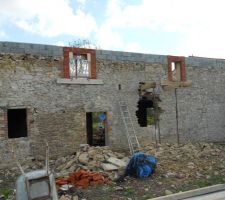 Ouverture de la dernière fenetre ,pour la salle de bain