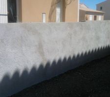 Notre mur de s&eacute;paration c&ocirc;t&eacute; nord