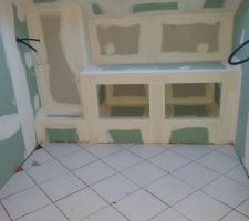 Carrelage de la salle de bain