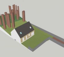 Une idée du resultat final, sans les arbres