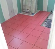 Carrelage sdb &eacute;tage