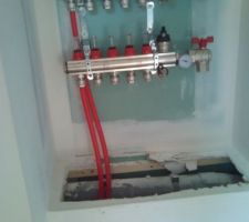 Installation du collecteur PC 1er etage