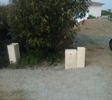L'eau et l'électricité sont arrivées :)