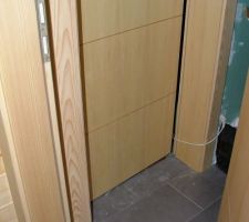 Petite partie &agrave; rajouter au niveau de la porte du cellier vers le garage