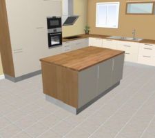 Idée d'implantation cuisine