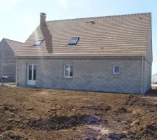 Remblai autour de la maison