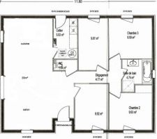 Plan de la maison