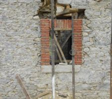 Vue sur la fenetre de la salle de bain