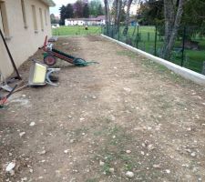Notre terrain avant