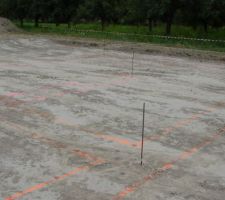 Trac&eacute; des fondations