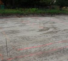 Trac&eacute; des fondations