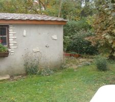 Abri de jardin &agrave; d&eacute;molir (avant)