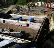 Vide sanitaire partie en auto-construction