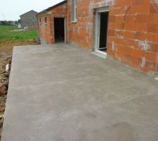 Chape terrasse