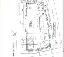 Terrain avec implentation de la maison