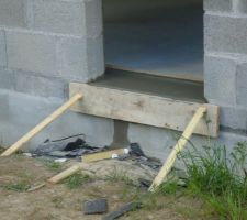 Seuil de la porte d'entrée