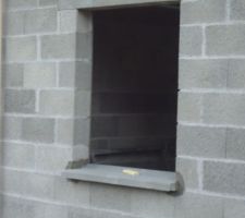 Appuies de fenêtres.