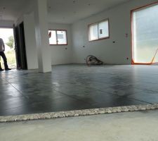 Frise de gqlets : jonction carrelage parquet