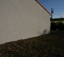 Pignon nord, le robinet n'est plus trop haut !!