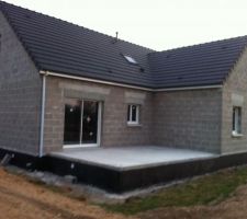 Maison vue arrière