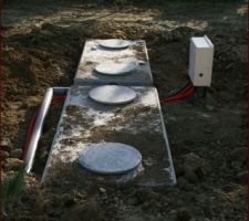 Bionest 5EH : 2 cuves de 3000 litres