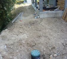 Drainage fin
