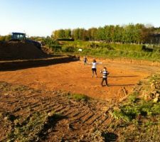 Réalisation du terrassement