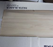 Fa&iuml;ence de SDB RDC (cr&egrave;me) qui se compl&egrave;tera avec la mosa&iuml;que