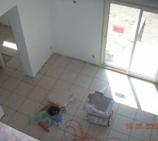 S&eacute;jour vu de la mezzanine