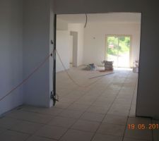 S&eacute;jour vu de la cuisine