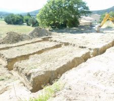 Fondations de l'ensemble de la maison