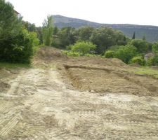 Fondations de la maison principale.